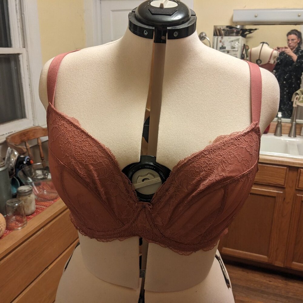 Panache Ana Non-Padded Plunge Underwire Bra in Sienna